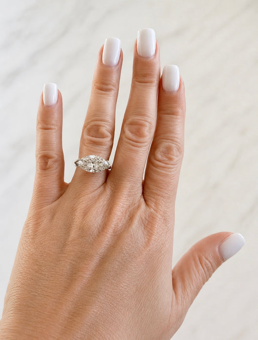 5.08 Moval Diamond Ring