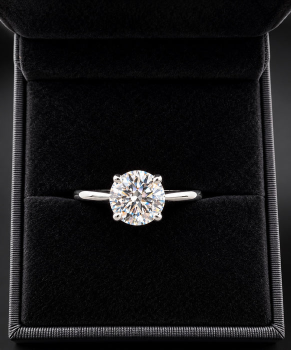 1.05 Round Brilliant  Solitaire Ring