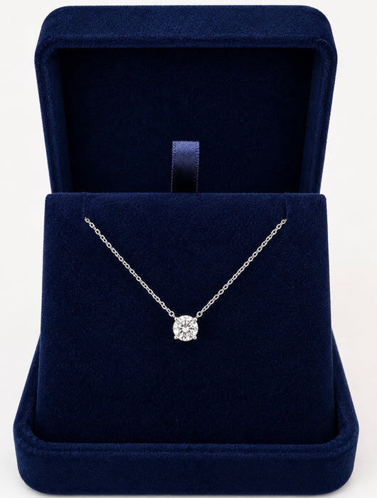 Round Brilliant Diamond Pendant