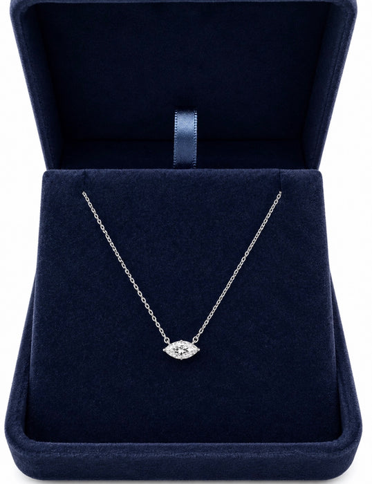 Marquise Diamond Pendant