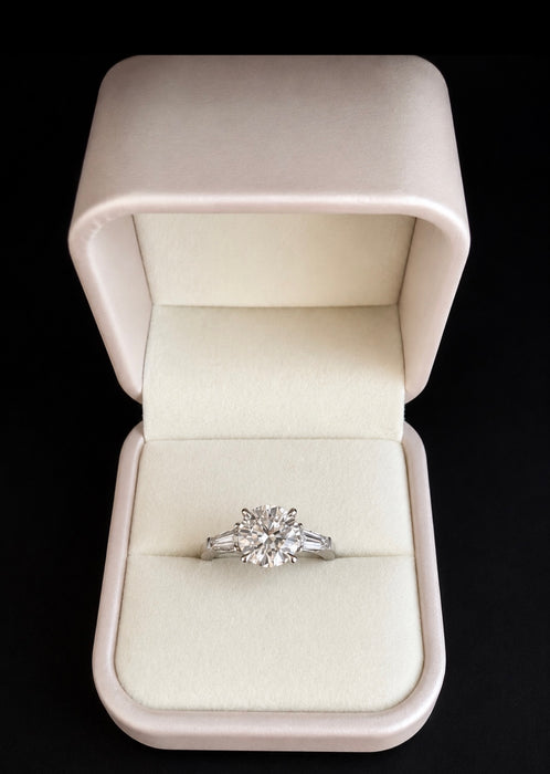 3.77CTW Round Brilliant Diamond Ring