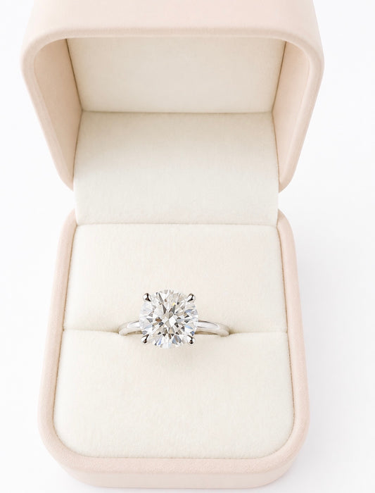 4.41CTW Round Brilliant Diamond Ring
