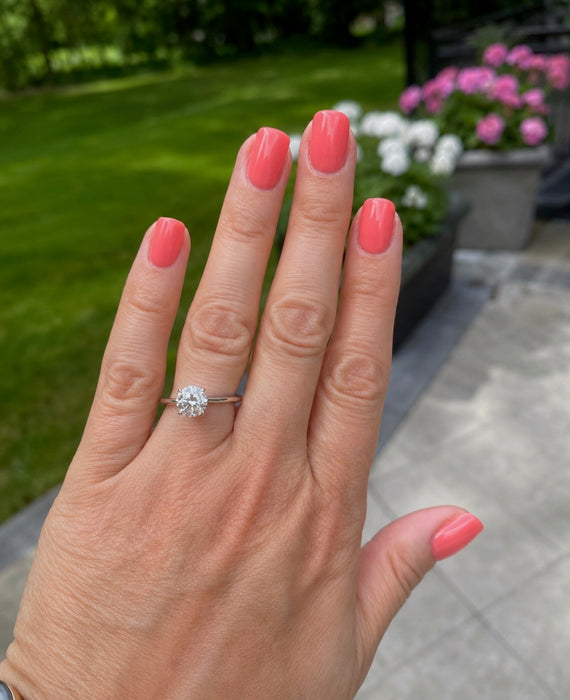 2.08ctw Round Brilliant Diamond Ring