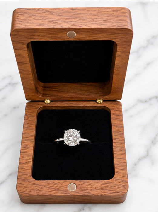 2.08ctw Round Brilliant Diamond Ring