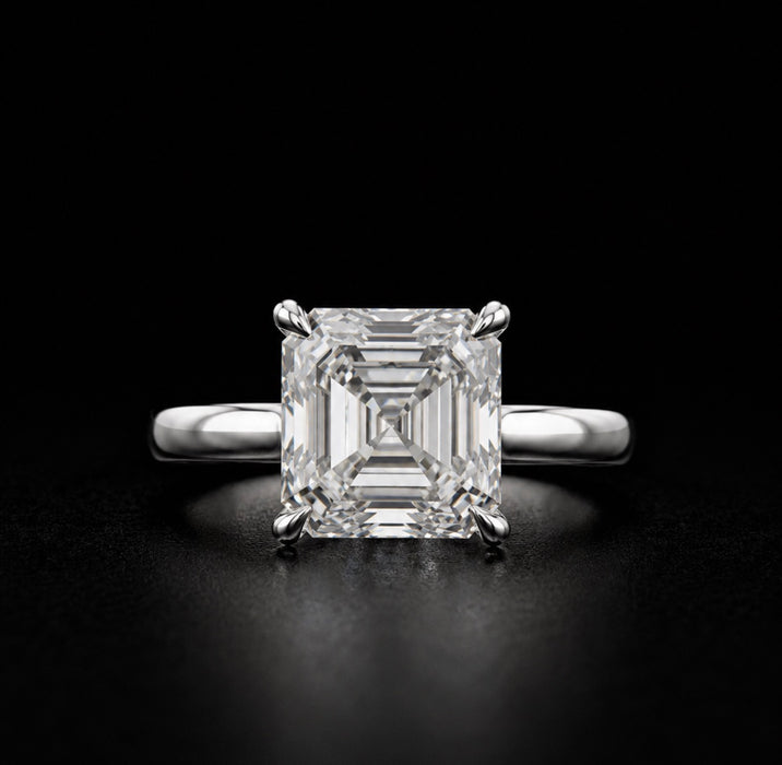 2.24ctw Asher Cut Diamond Engagement Ring