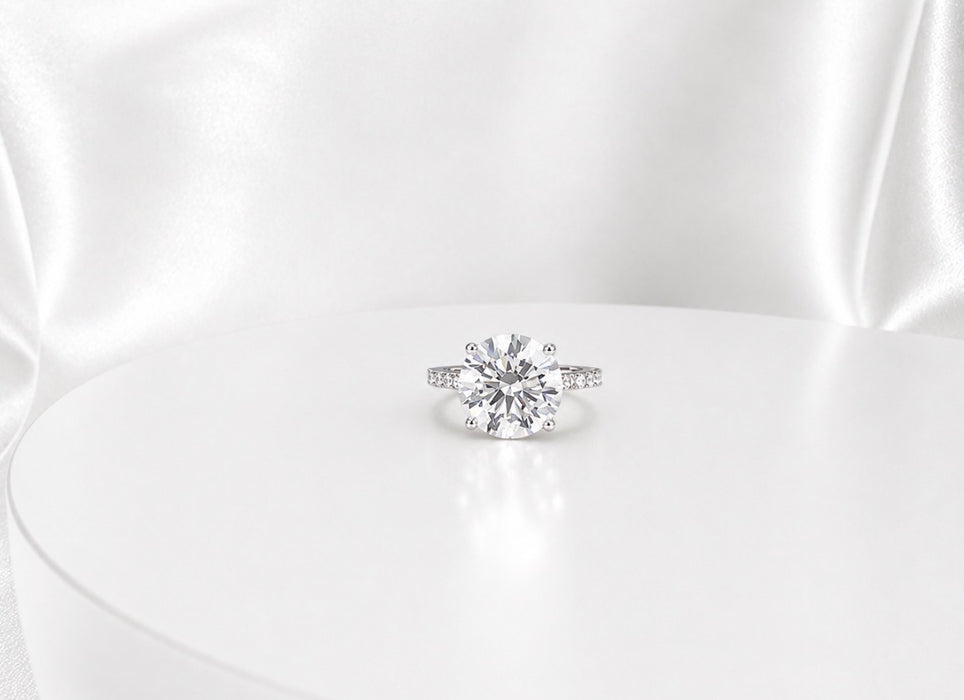 5.54 CTW Round Brilliant Diamond Ring
